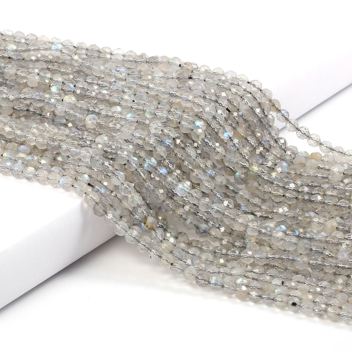 Natural Pink Tourmaline Beads Faceted Loose Round Beads for Jewelry Making Necklace DIY Bracelet Accessories 2 3mm