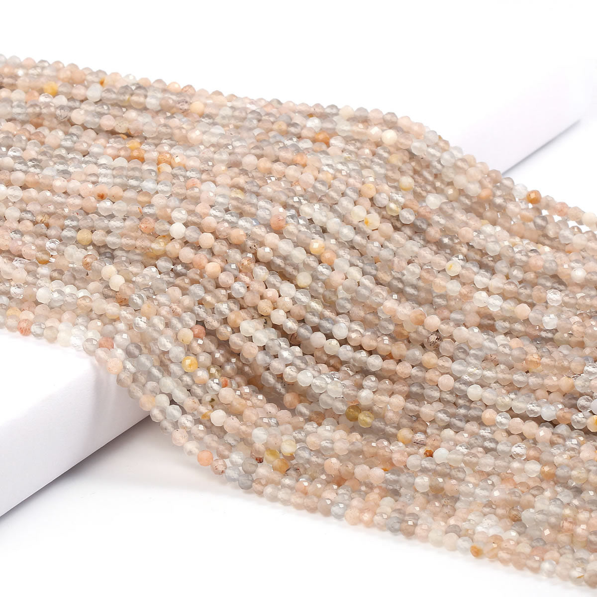 Natural Pink Tourmaline Beads Faceted Loose Round Beads for Jewelry Making Necklace DIY Bracelet Accessories 2 3mm