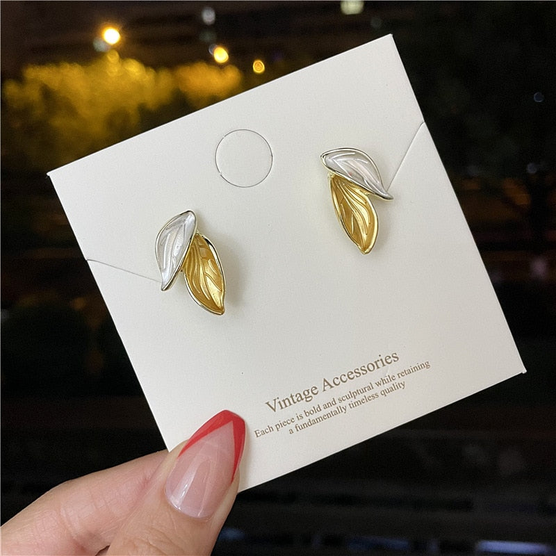 New Cute Duck White Cloud Stud Earrings Rainbow Delicate Clouds for Women Girls Ear Jewelry Wholesale Gifts Frog