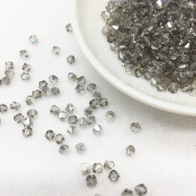 Wholesale 4MM 100pcs Austria Crystal Beads Spacer Glass Bead DIY Earrings Bracelet Choker Necklace Jewelry Making
