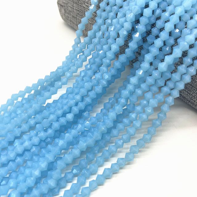 Wholesale 4MM 100pcs Austria Crystal Beads Spacer Glass Bead DIY Earrings Bracelet Choker Necklace Jewelry Making