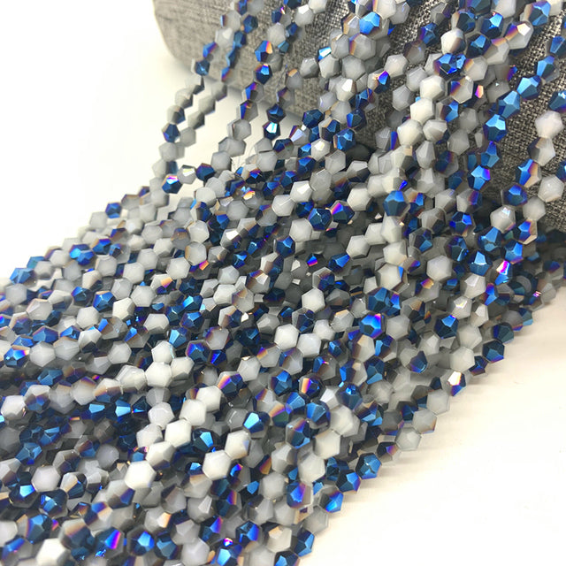 Wholesale 4MM 100pcs Austria Crystal Beads Spacer Glass Bead DIY Earrings Bracelet Choker Necklace Jewelry Making