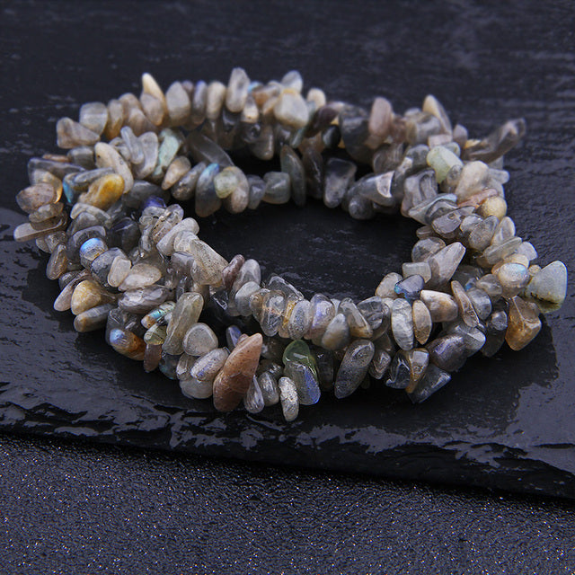 Natural Lapis Opal Quartz Fluorite Amethys Freeform Chip Stone Beads For Christmas Gift DIY Necklace Bracelet Jewelry Making 15"