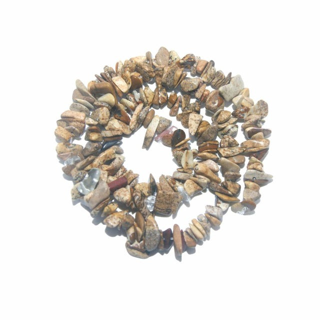 Natural Stone 3-5MM Irregular Shape Freeform Chip Bead Tiger Eye Amethysts Agates Lapis lazuli For Jewelry Making DIY Bracelet