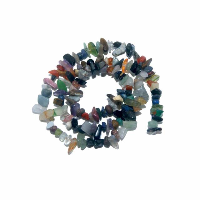 Natural Stone 3-5MM Irregular Shape Freeform Chip Bead Tiger Eye Amethysts Agates Lapis lazuli For Jewelry Making DIY Bracelet