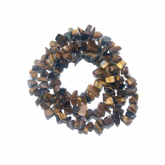 Natural Stone 3-5MM Irregular Shape Freeform Chip Bead Tiger Eye Amethysts Agates Lapis lazuli For Jewelry Making DIY Bracelet