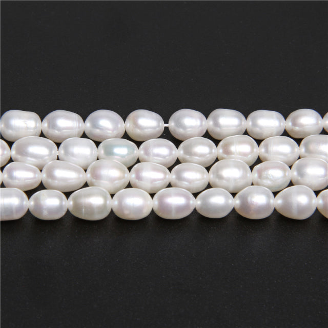 Real Natural Pearls Beads Freshwater Pearl Bead Baroque Loose Perles For DIY Craft Bracelet Necklace Jewelry Making 14" strand