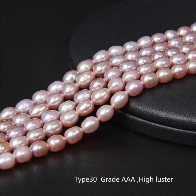 Real Natural Pearls Beads Freshwater Pearl Bead Baroque Loose Perles For DIY Craft Bracelet Necklace Jewelry Making 14" strand