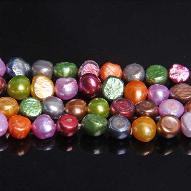 Real Natural Pearls Beads Freshwater Pearl Bead Baroque Loose Perles For DIY Craft Bracelet Necklace Jewelry Making 14" strand