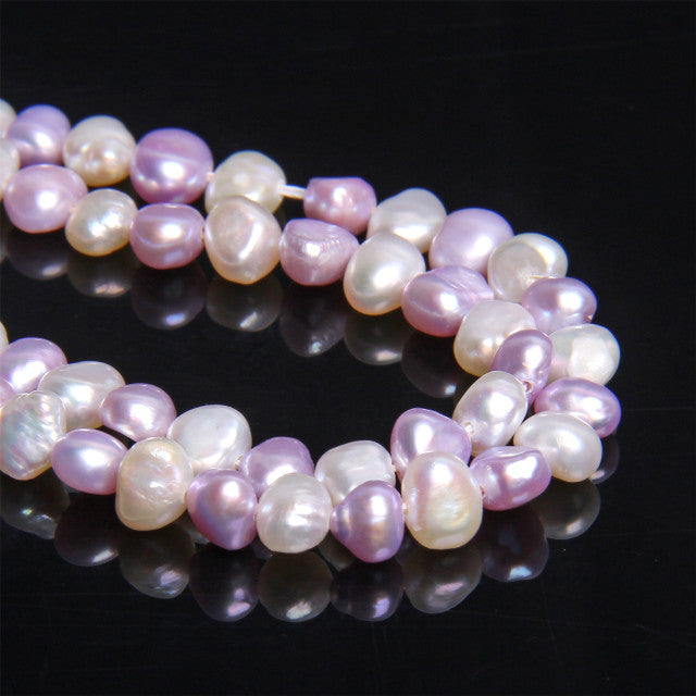 Real Natural Pearls Beads Freshwater Pearl Bead Baroque Loose Perles For DIY Craft Bracelet Necklace Jewelry Making 14" strand