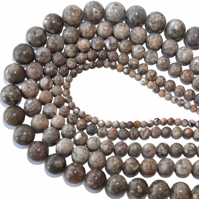 Wholesale 4 6 8 10 MM Natural Stone Beads Lava Tiger Eye Agates Lapis lazuli Loose Stone Beads For Jewelry DIY Bracelet Necklace