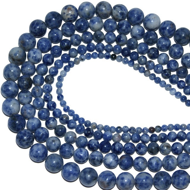 Wholesale 4 6 8 10 MM Natural Stone Beads Lava Tiger Eye Agates Lapis lazuli Loose Stone Beads For Jewelry DIY Bracelet Necklace