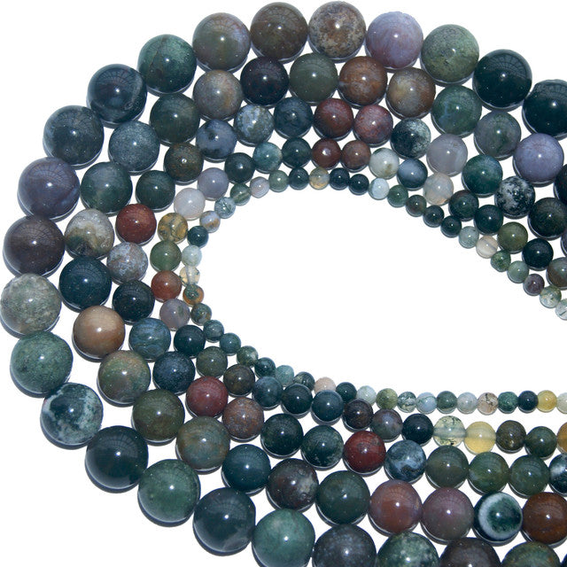 Wholesale 4 6 8 10 MM Natural Stone Beads Lava Tiger Eye Agates Lapis lazuli Loose Stone Beads For Jewelry DIY Bracelet Necklace