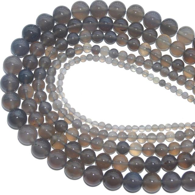Wholesale 4 6 8 10 MM Natural Stone Beads Lava Tiger Eye Agates Lapis lazuli Loose Stone Beads For Jewelry DIY Bracelet Necklace