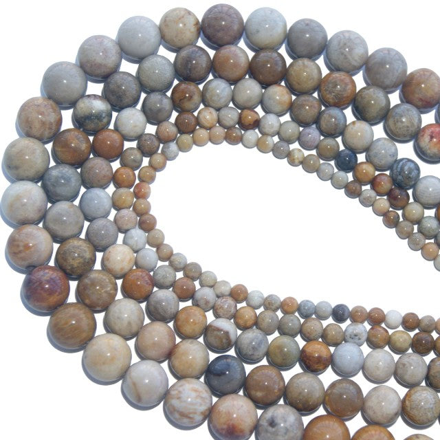 Wholesale 4 6 8 10 MM Natural Stone Beads Lava Tiger Eye Agates Lapis lazuli Loose Stone Beads For Jewelry DIY Bracelet Necklace