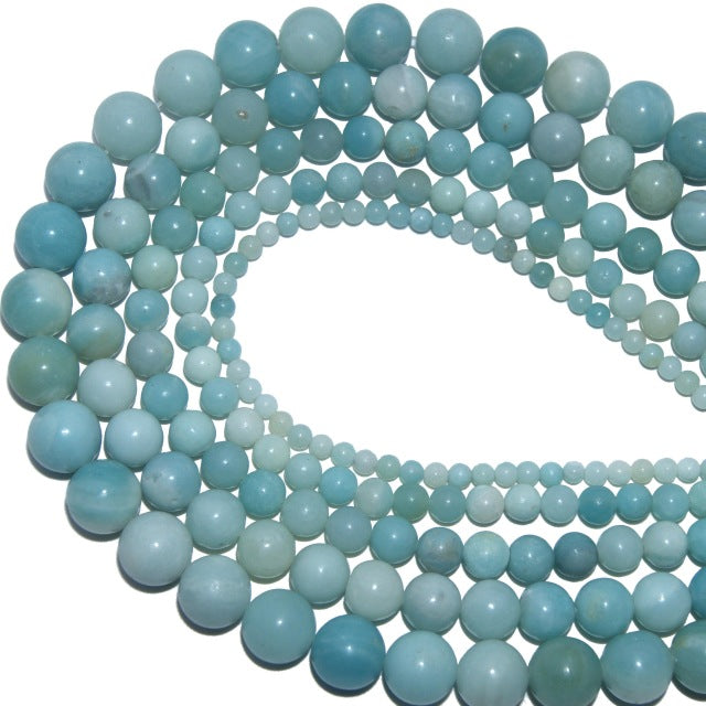 Wholesale 4 6 8 10 MM Natural Stone Beads Lava Tiger Eye Agates Lapis lazuli Loose Stone Beads For Jewelry DIY Bracelet Necklace