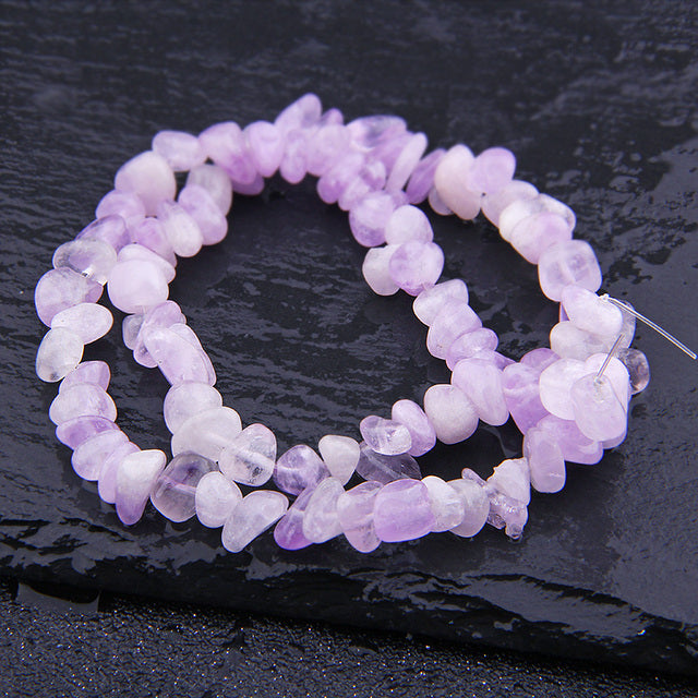 Natural Lapis Opal Quartz Fluorite Amethys Freeform Chip Stone Beads For Christmas Gift DIY Necklace Bracelet Jewelry Making 15"