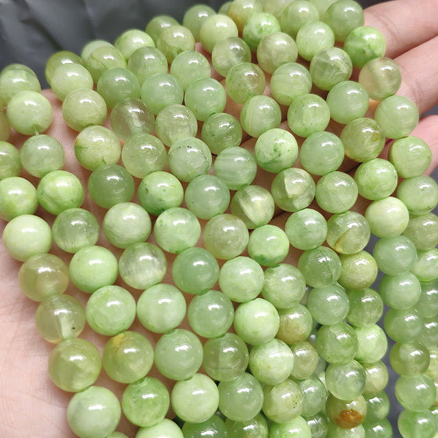 Wholesale Jades Chalcedony Beads Natural Stone Bedas for Jewelry Making Loose Spacer Round Beads DIY Necklace Bracelet 15inch