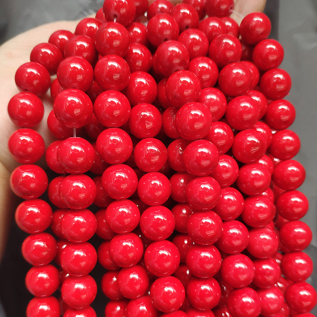 Wholesale Jades Chalcedony Beads Natural Stone Bedas for Jewelry Making Loose Spacer Round Beads DIY Necklace Bracelet 15inch
