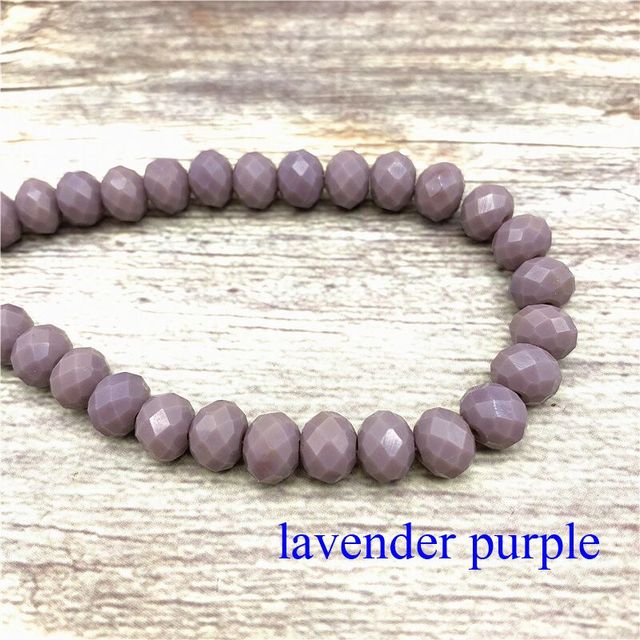3X4mm Austria Faceted Crystal Glass Beads Loose Spacer Beads for Jewelry Making Wholesale DIY Bracelet Making