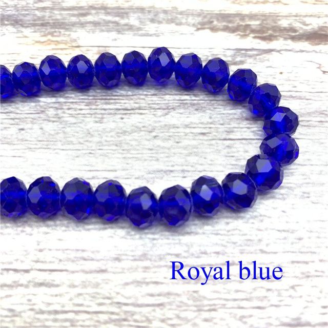 3X4mm Austria Faceted Crystal Glass Beads Loose Spacer Beads for Jewelry Making Wholesale DIY Bracelet Making