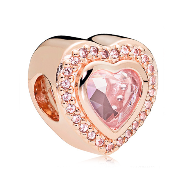 Fit Original Pandora Charms Bracelets DIY Women Jewelry Gift New Glass Heart Balloon Crown Boy Girl Classic Fashion Dangle Beads