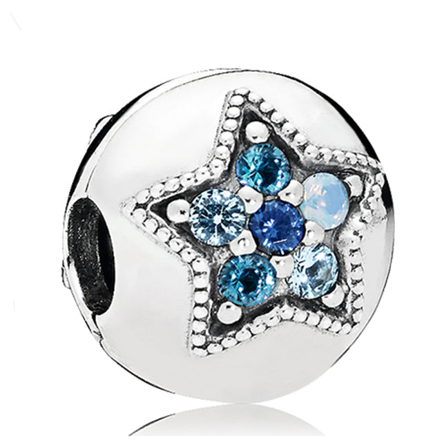 Fit Original Pandora Charms Bracelets DIY Women Jewelry Gift New Glass Heart Balloon Crown Boy Girl Classic Fashion Dangle Beads