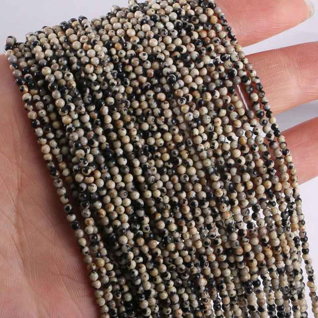 New Wholesale Natural Stone Beads Rose Quartzs Amethysts Agates Beads for Jewelry Making Beadwork DIY Bracelet 2mm 3mm