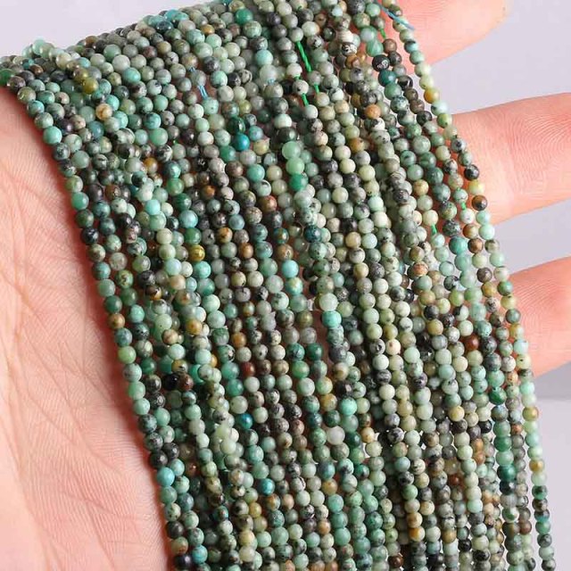 New Wholesale Natural Stone Beads Rose Quartzs Amethysts Agates Beads for Jewelry Making Beadwork DIY Bracelet 2mm 3mm