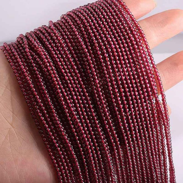 New Wholesale Natural Stone Beads Rose Quartzs Amethysts Agates Beads for Jewelry Making Beadwork DIY Bracelet 2mm 3mm