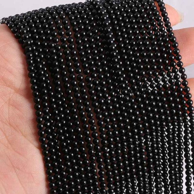 New Wholesale Natural Stone Beads Rose Quartzs Amethysts Agates Beads for Jewelry Making Beadwork DIY Bracelet 2mm 3mm