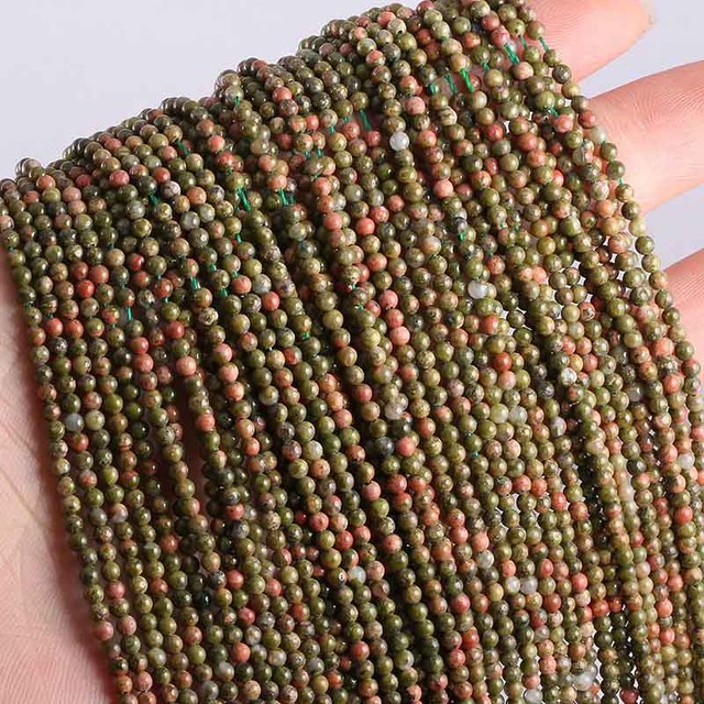 New Wholesale Natural Stone Beads Rose Quartzs Amethysts Agates Beads for Jewelry Making Beadwork DIY Bracelet 2mm 3mm