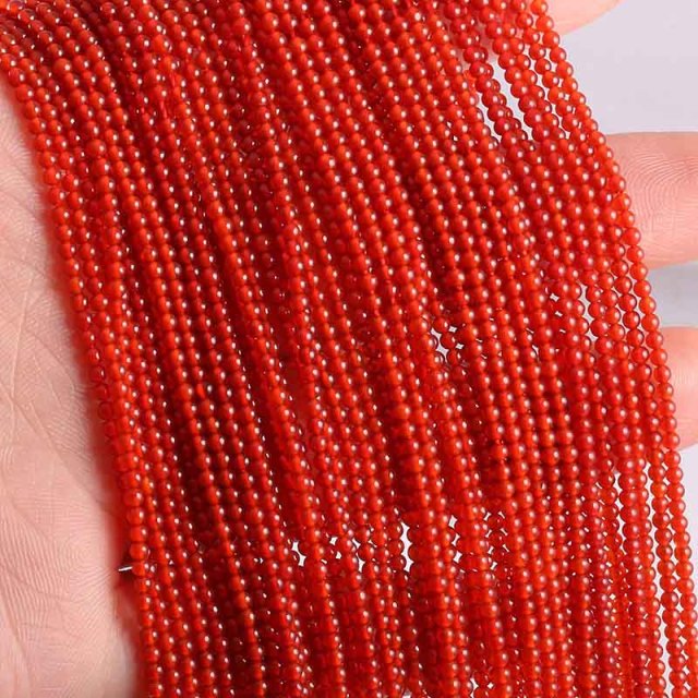 New Wholesale Natural Stone Beads Rose Quartzs Amethysts Agates Beads for Jewelry Making Beadwork DIY Bracelet 2mm 3mm