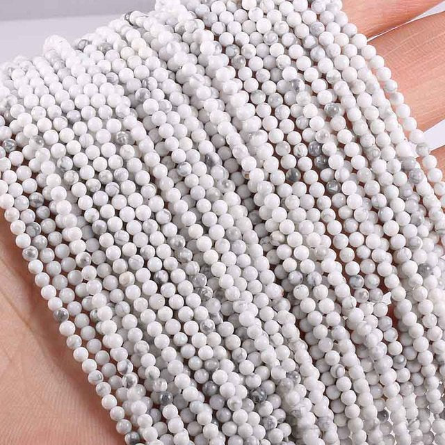 New Wholesale Natural Stone Beads Rose Quartzs Amethysts Agates Beads for Jewelry Making Beadwork DIY Bracelet 2mm 3mm