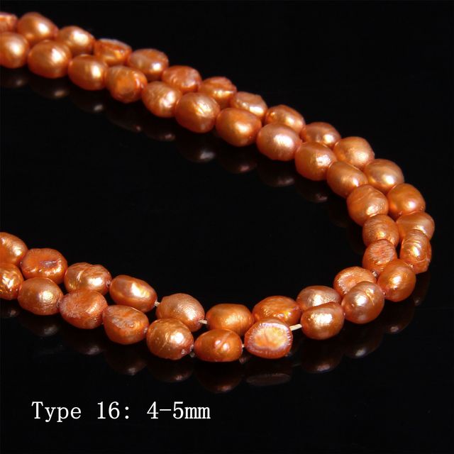 Real Natural Pearls Beads Freshwater Pearl Bead Baroque Loose Perles For DIY Craft Bracelet Necklace Jewelry Making 14" strand