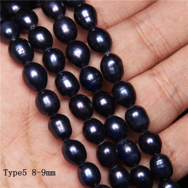 Real Natural Pearls Beads Freshwater Pearl Bead Baroque Loose Perles For DIY Craft Bracelet Necklace Jewelry Making 14" strand