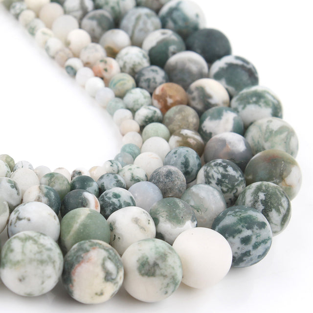 natural dull polish matte picture Jaspers stone beads for jewelry making 15inches natural stone beads 4/6/810mm