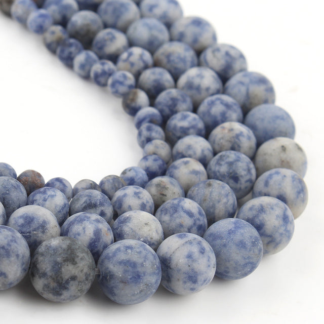 natural dull polish matte picture Jaspers stone beads for jewelry making 15inches natural stone beads 4/6/810mm