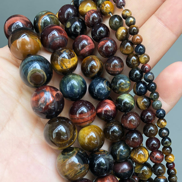Natural Stone Dark Blue Chalcedony Jades Beads Round Loose Spacer Beads For Jewelry Making 4/6/8/10/12mm DIY Handmade Bracelets