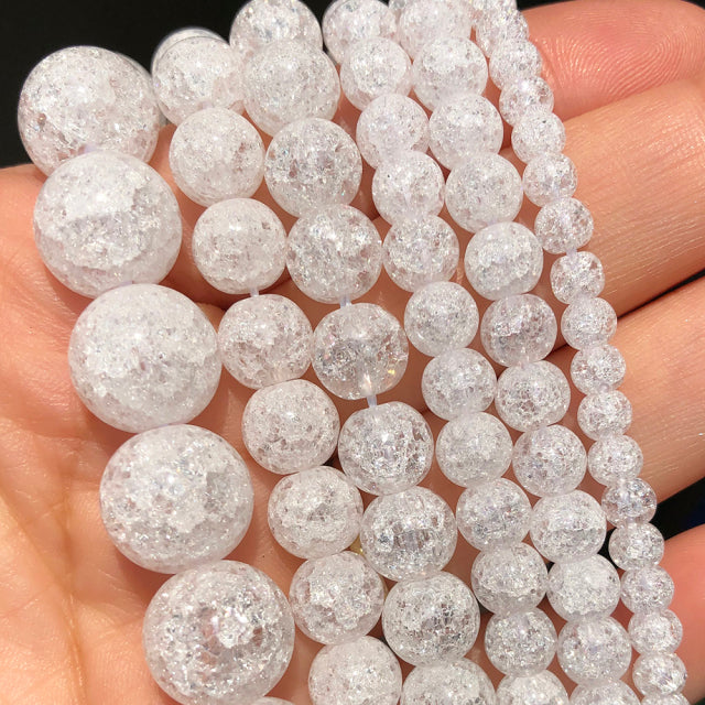 Natural Stone Dark Blue Chalcedony Jades Beads Round Loose Spacer Beads For Jewelry Making 4/6/8/10/12mm DIY Handmade Bracelets