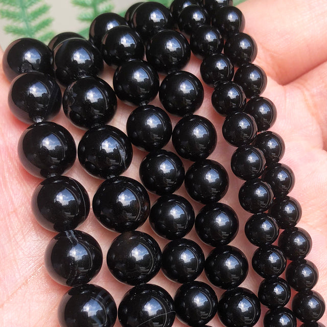 Natural Stone Beads Lapis Lazuli Round Loose Stone Beads For Jewelry Making DIY Bracelet Earrings Accessories 15'' 4/6/8/10/12mm