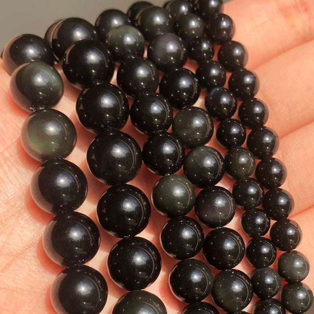 Natural Stone Beads Lapis Lazuli Round Loose Stone Beads For Jewelry Making DIY Bracelet Earrings Accessories 15'' 4/6/8/10/12mm