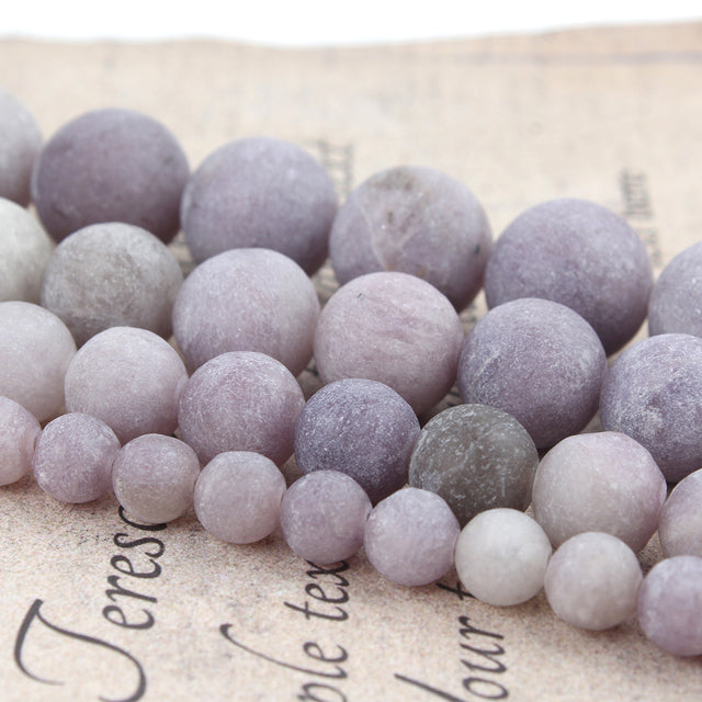 Natural Stone Beads Lapis Lazuli Round Loose Stone Beads For Jewelry Making DIY Bracelet Earrings Accessories 15'' 4/6/8/10/12mm