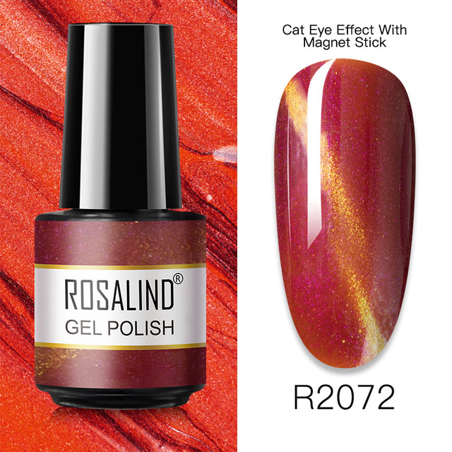 ROSALIND Gel Polish 7ml Gel Nail Polish All For Manicure Semi Permanent Soak Off Gel UV LED Varnishes Base Top Matte Coat