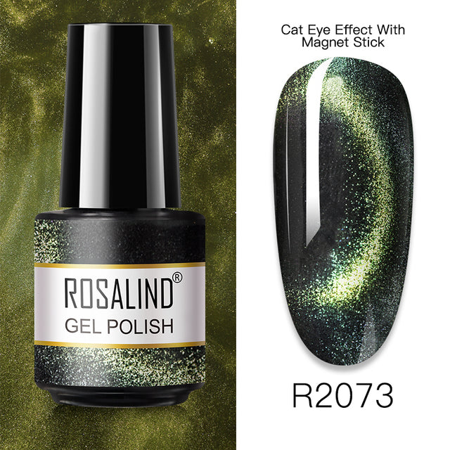 ROSALIND Gel Polish 7ml Gel Nail Polish All For Manicure Semi Permanent Soak Off Gel UV LED Varnishes Base Top Matte Coat