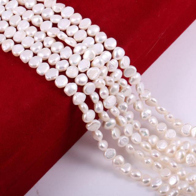 Natural Freshwater Pearl Baroque White pink Irregular Beads for Jewelry Making DIY Earrings Bracelet Necklace Accessories
