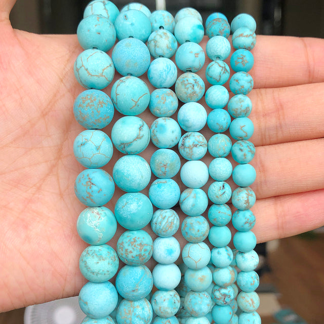 natural dull polish matte picture Jaspers stone beads for jewelry making 15inches natural stone beads 4/6/810mm