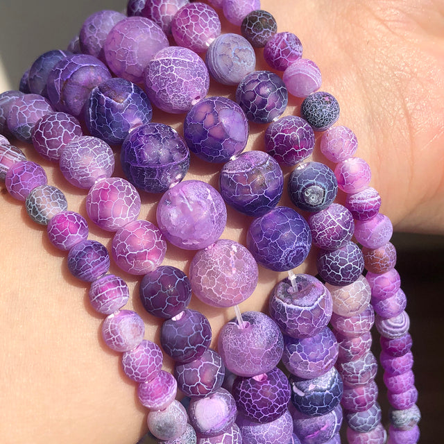 natural dull polish matte picture Jaspers stone beads for jewelry making 15inches natural stone beads 4/6/810mm