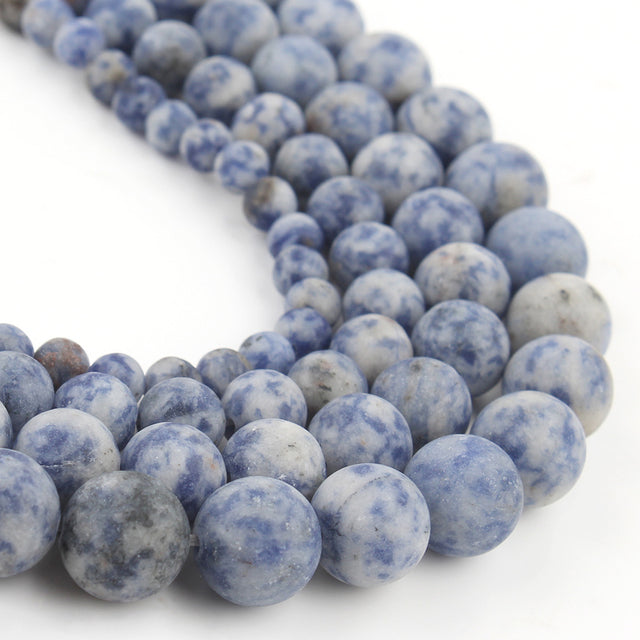 natural dull polish matte picture Jaspers stone beads for jewelry making 15inches natural stone beads 4/6/810mm