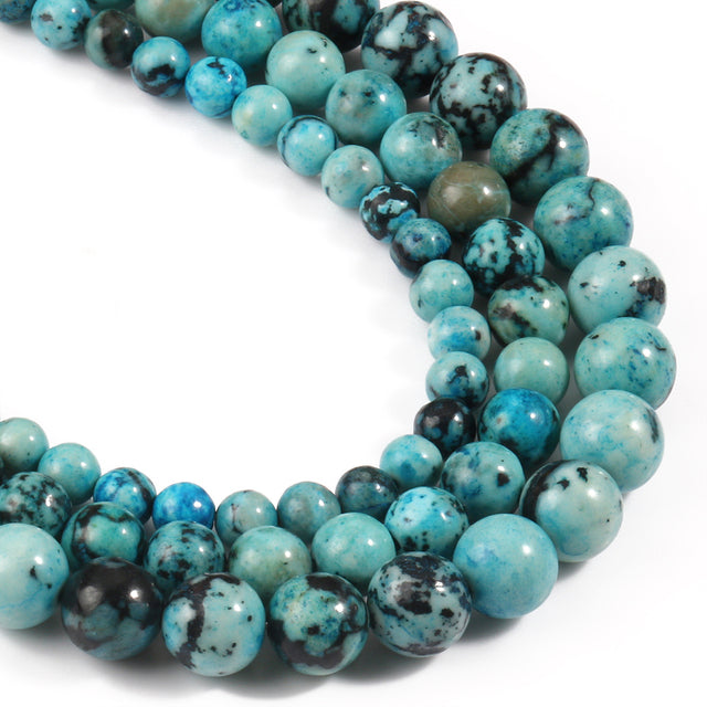 natural dull polish matte picture Jaspers stone beads for jewelry making 15inches natural stone beads 4/6/810mm